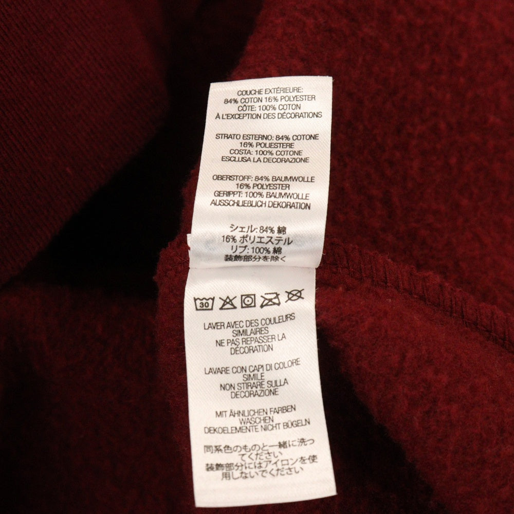 SUPREME(シュプリーム) 22AW Box Logo Crewneck ボックスロゴ クルーネックスウェットトレーナー カーディナル ワインレッド