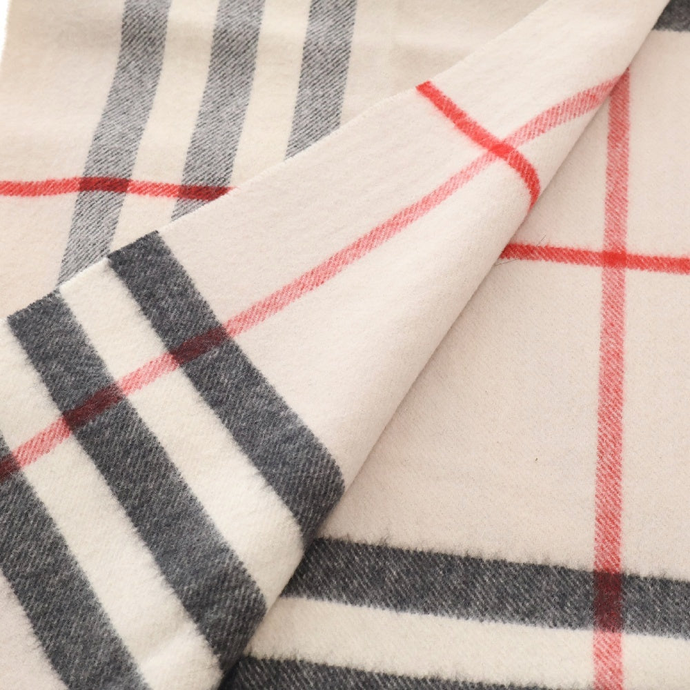 BURBERRY(バーバリー) ノヴァチェック カシミヤ マフラー ベージュ 8015533