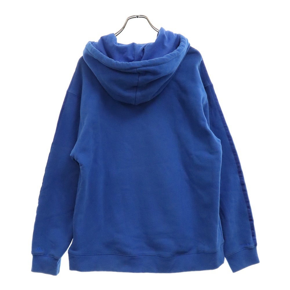 adidas(アディダス) 21SS ×Ivy Park French Terry Hoodie HE3738 アームラインプルオーバーパーカー フーディ ブルー