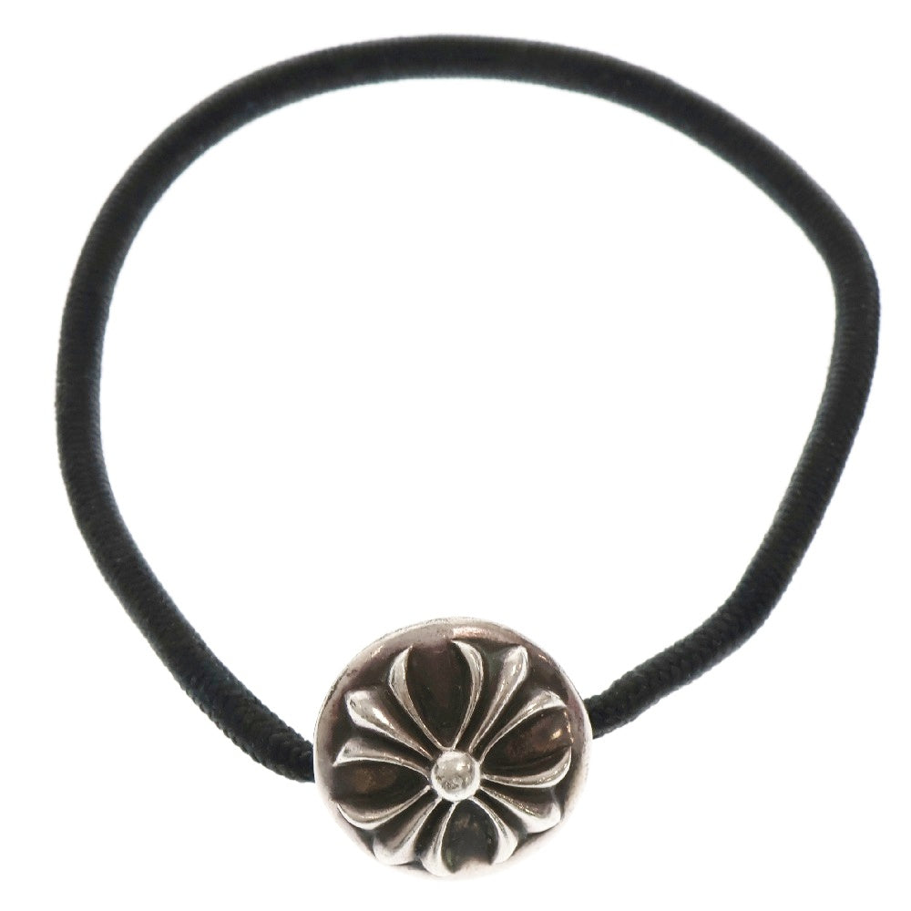 CHROME HEARTS(クロムハーツ) HAIRBAND クロスボールボタンヘアゴム オールドシルバーコンチョ シルバー