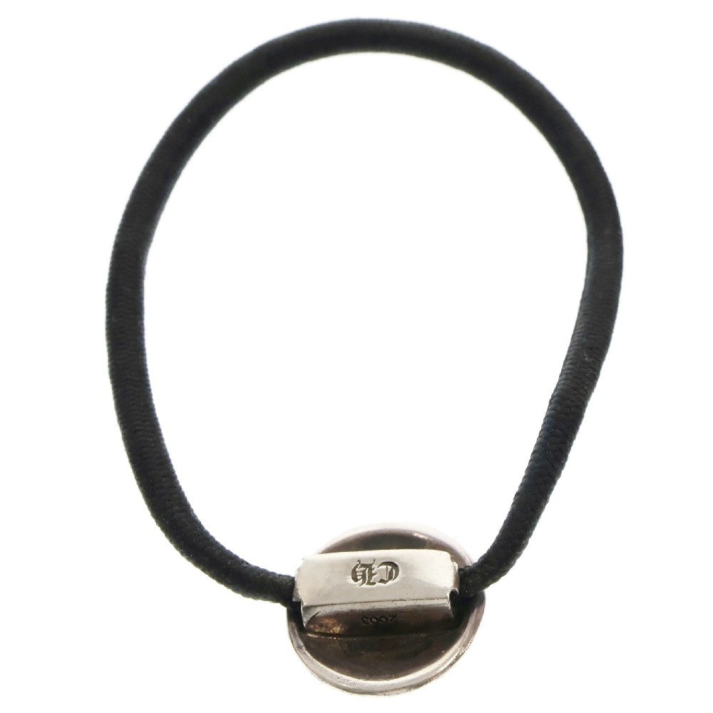 CHROME HEARTS(クロムハーツ) HAIRBAND クロスボールボタンヘアゴム オールドシルバーコンチョ シルバー