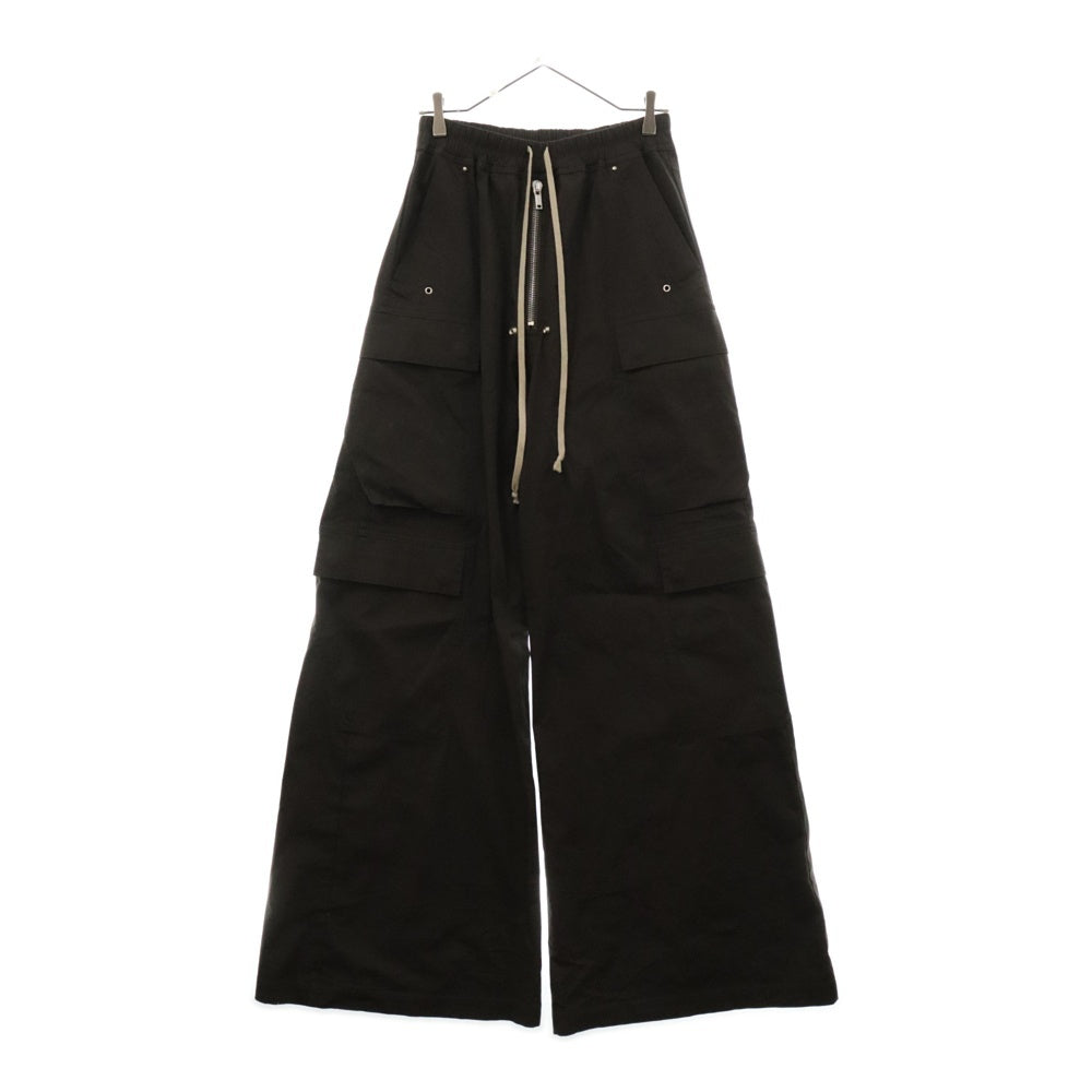 Rick Owens(リックオウエンス) 24AW ワイド カーゴ ベラ ロングパンツ グレー RU02D6339-TE