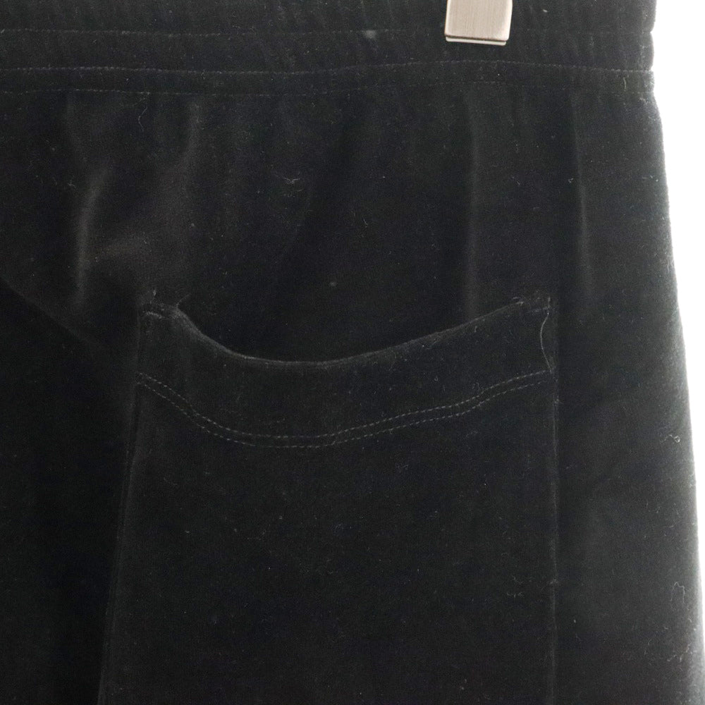 RADIALL(ラディアル) Cargo Track Pants ベロアカーゴトラックパンツ ブラック