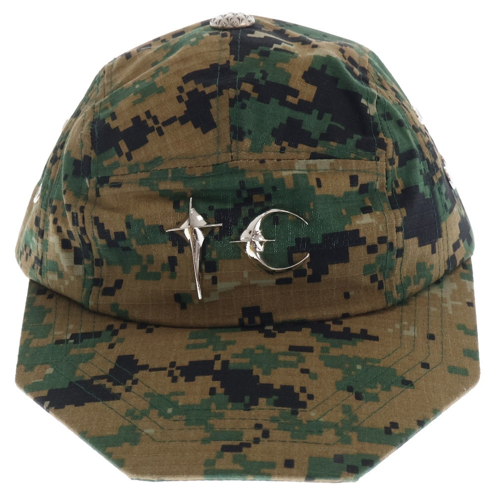 THUG CLUB(サグクラブ) 24AW TC ARMY CAP アーミー キャップ 帽子 デジタルカモ カーキ TC24AC2104