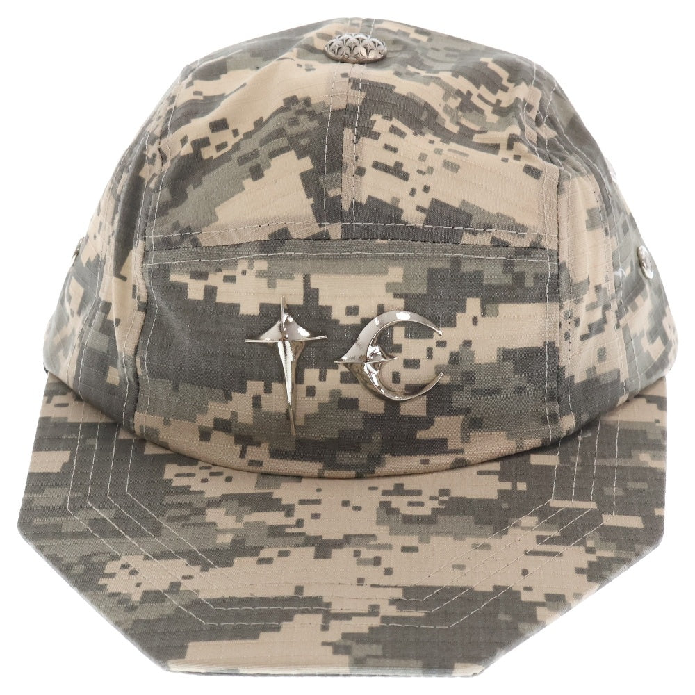 THUG CLUB(サグクラブ) 24AW TC ARMY CAP アーミー キャップ 帽子 デジタルカモ グレーTC24AC2102