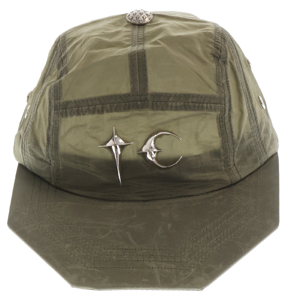 THUG CLUB(サグクラブ) 24AW Bio Recycle Cap リナイロン アーミーキャップ 帽子 カーキ TC24AC2101
