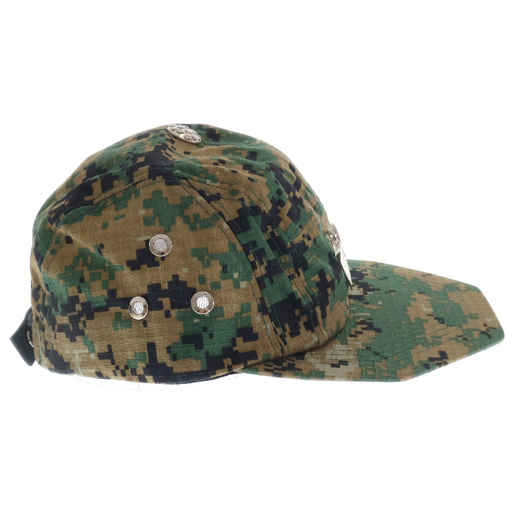 THUG CLUB(サグクラブ) 24AW TC ARMY CAP アーミー キャップ 帽子 デジタルカモ グリーン 帽子 TC24AC2104