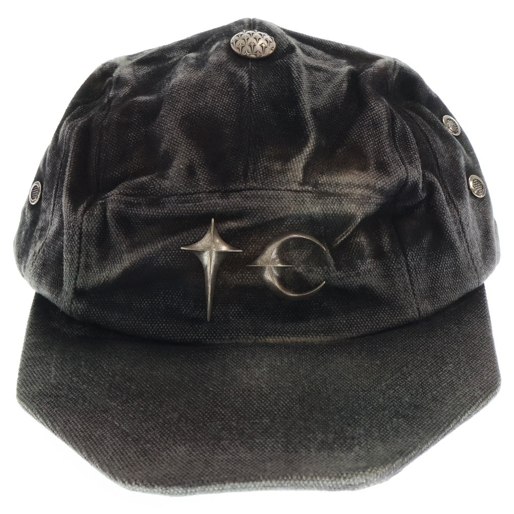 THUG CLUB(サグクラブ) 24AW Bio Army Cap デニム アーミーキャップ 帽子 ブラック TC24AC2106