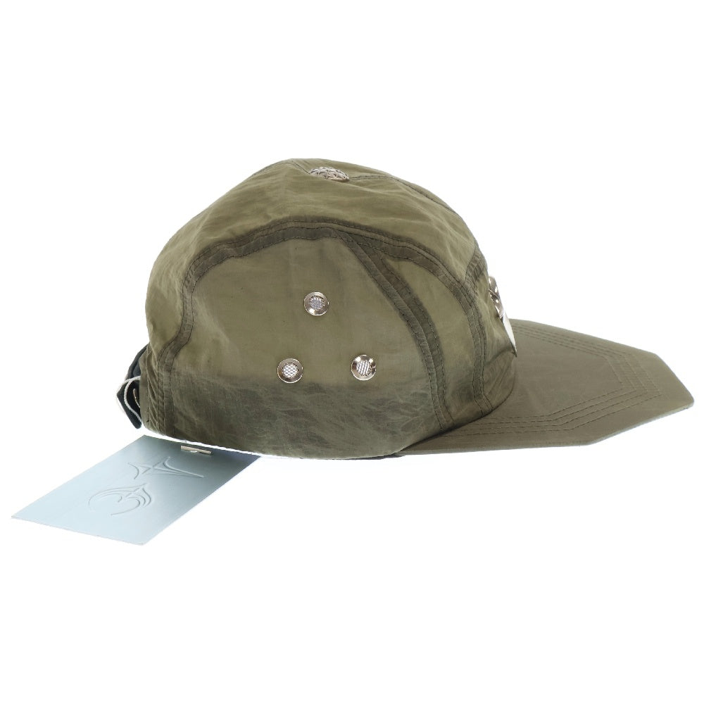 THUG CLUB(サグクラブ) 24AW Bio Recycle Cap リナイロン アーミーキャップ 帽子 カーキ TC24AC2101