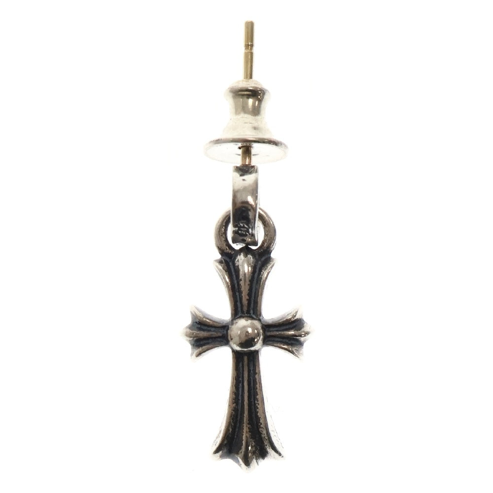 CHROME HEARTS(クロムハーツ) BBY F PPRCHN ベイビーファットクロス ドロップピアス シルバー BCA090