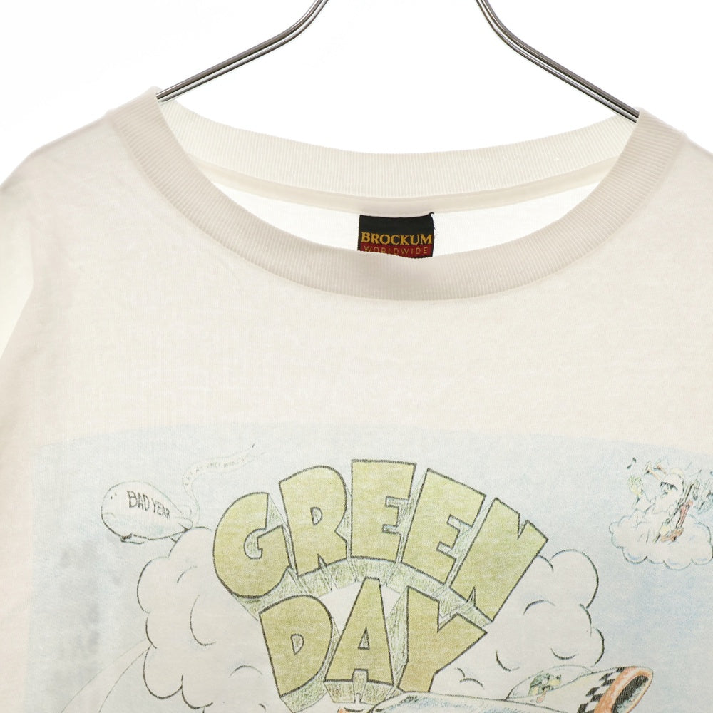 VINTAGE(ヴィンテージ) 90s GREEN DAY 1994 TOUR グリーンデイ 1994 ツアープリント半袖Tシャツ ホワイト