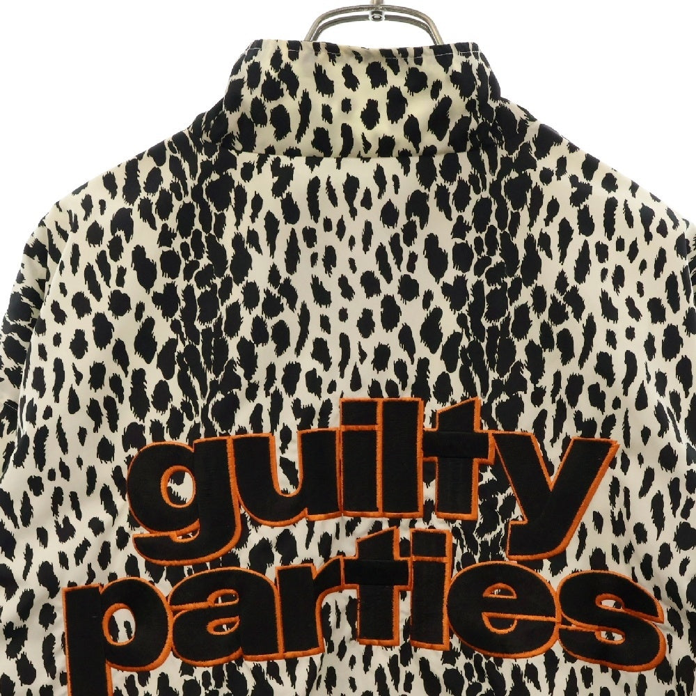 WACKO MARIA(ワコマリア) 23SS LEOPARD TRACK JACKET レオパード ジップアップ トラックジャケット ホワイト WMO-TJ04