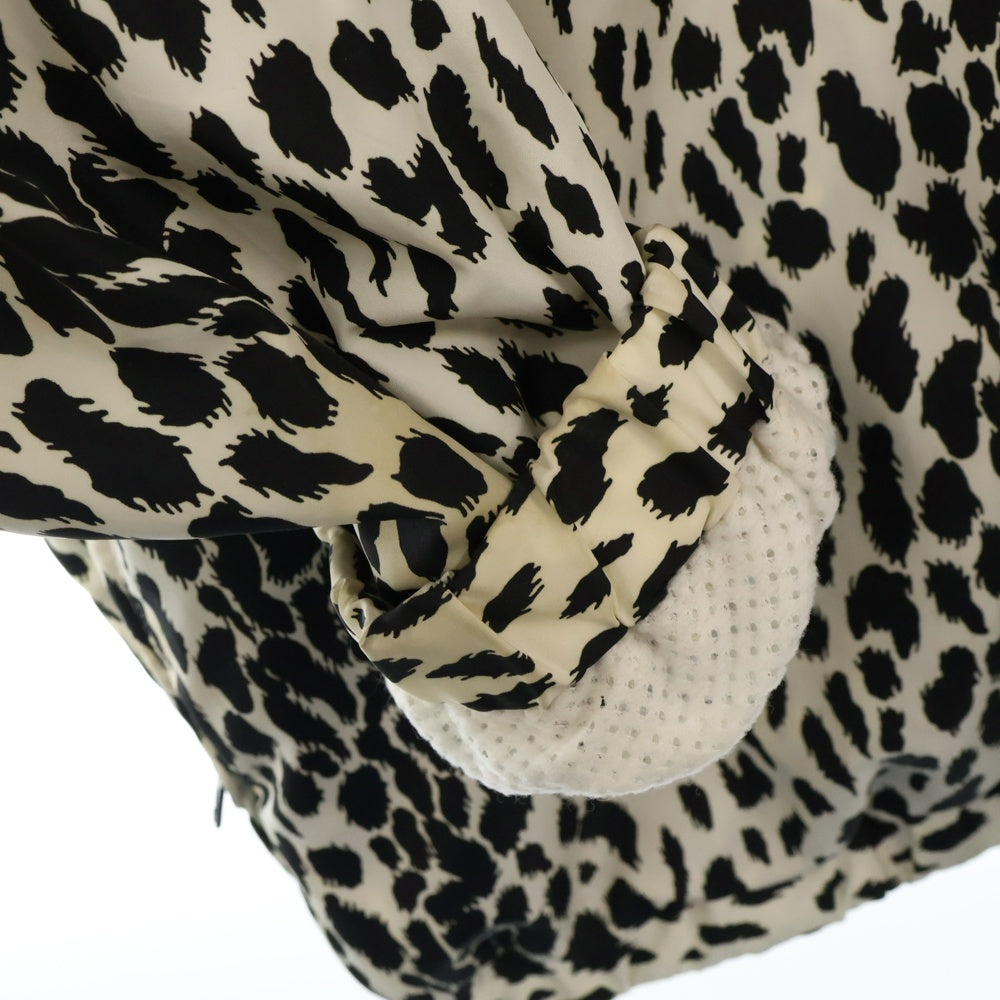 WACKO MARIA(ワコマリア) 23SS LEOPARD TRACK JACKET レオパード ジップアップ トラックジャケット ホワイト WMO-TJ04