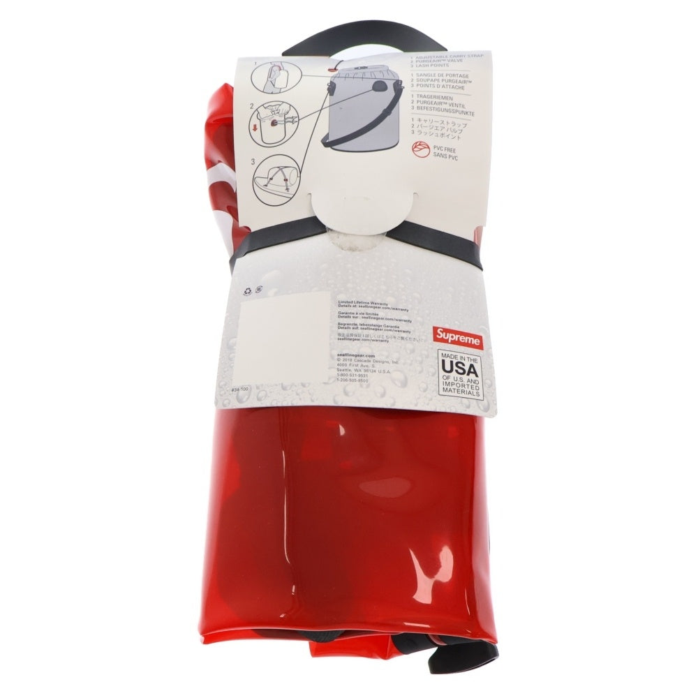 SUPREME(シュプリーム) 19SS Sealline 5L Nimbus Dry Sack シールライン ドライ ザックバッグ レッド