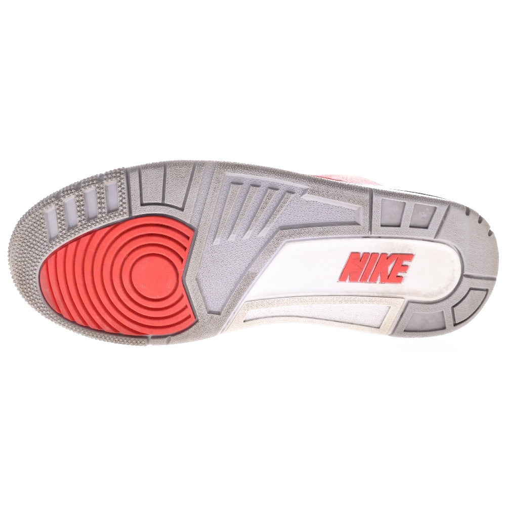 NIKE(ナイキ) AIR JORDAN 3 RETRO SE UNITE FIRE RED CK5692-600 エアジョーダン3 ユナイトファイアレッド ハイカットスニーカー US9.5/27.5cm