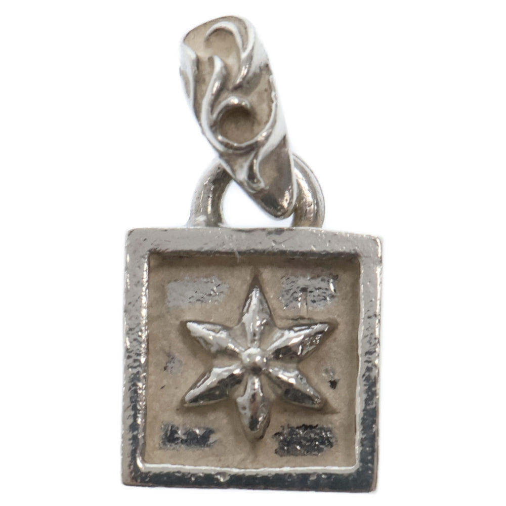CHROME HEARTS(クロムハーツ) FRAMED STAR フレームドスター チャーム ネックレストップ シルバー