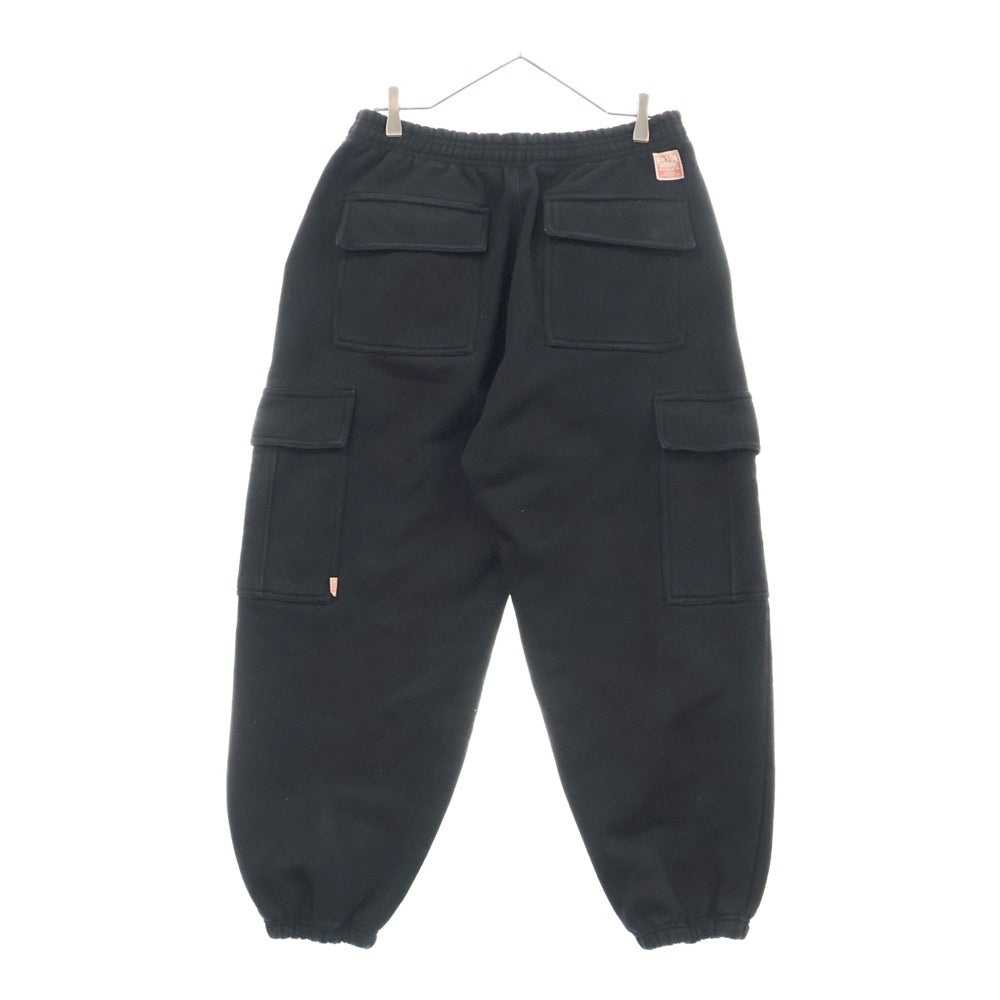 HINSON(ヒンソン) Wide Cargo Sweat Pants ワイドカーゴスウェットパンツ ブラック