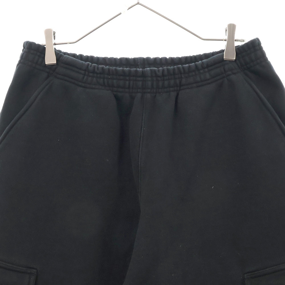 HINSON(ヒンソン) Wide Cargo Sweat Pants ワイドカーゴスウェットパンツ ブラック