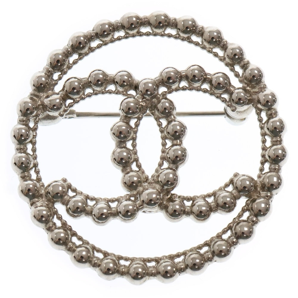 CHANEL(シャネル) L22C ココマーク ブローチ シルバー