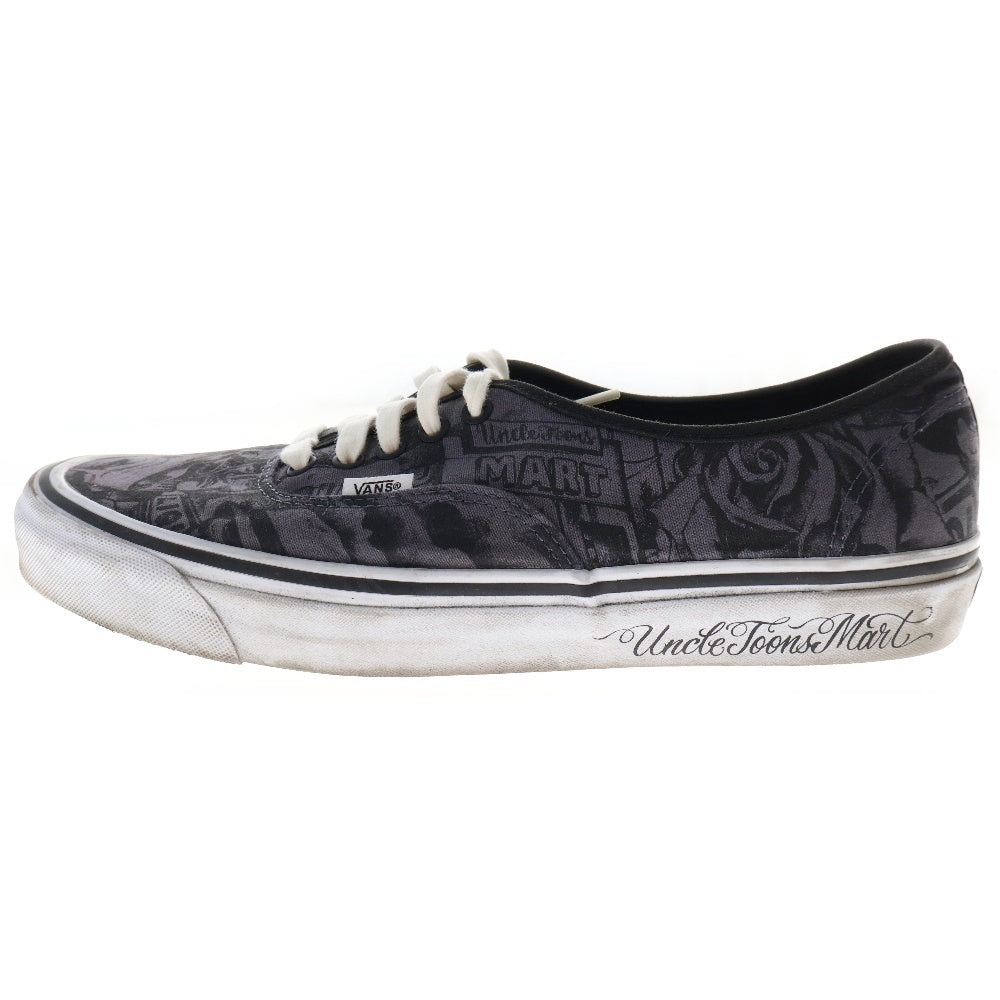 VANS(ヴァンズ) ×NEIGHBORHOOD×Mr. Cartoon Authentic 44 DX ネイバーフッド ミスターカートゥーン オーセンティック ローカットスニーカー グレー US12/30cm VN0A38EN00G