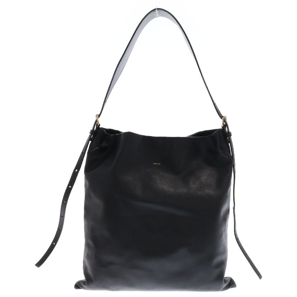 Sacai(サカイ) Padded One Handle Bag パデッドワンハンドルバッグ レザー ショルダーバッグ ブラック S099-01