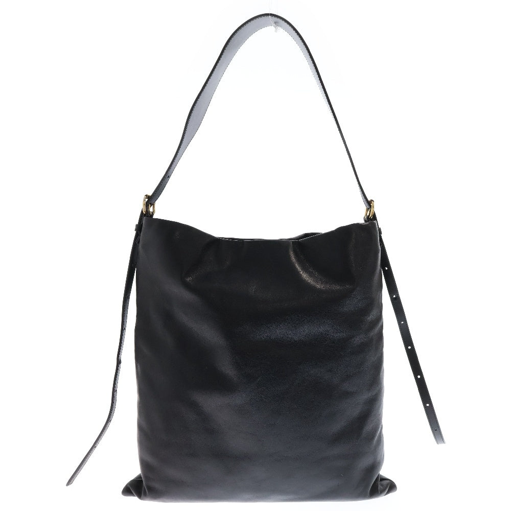 Sacai(サカイ) Padded One Handle Bag パデッドワンハンドルバッグ レザー ショルダーバッグ ブラック S099-01