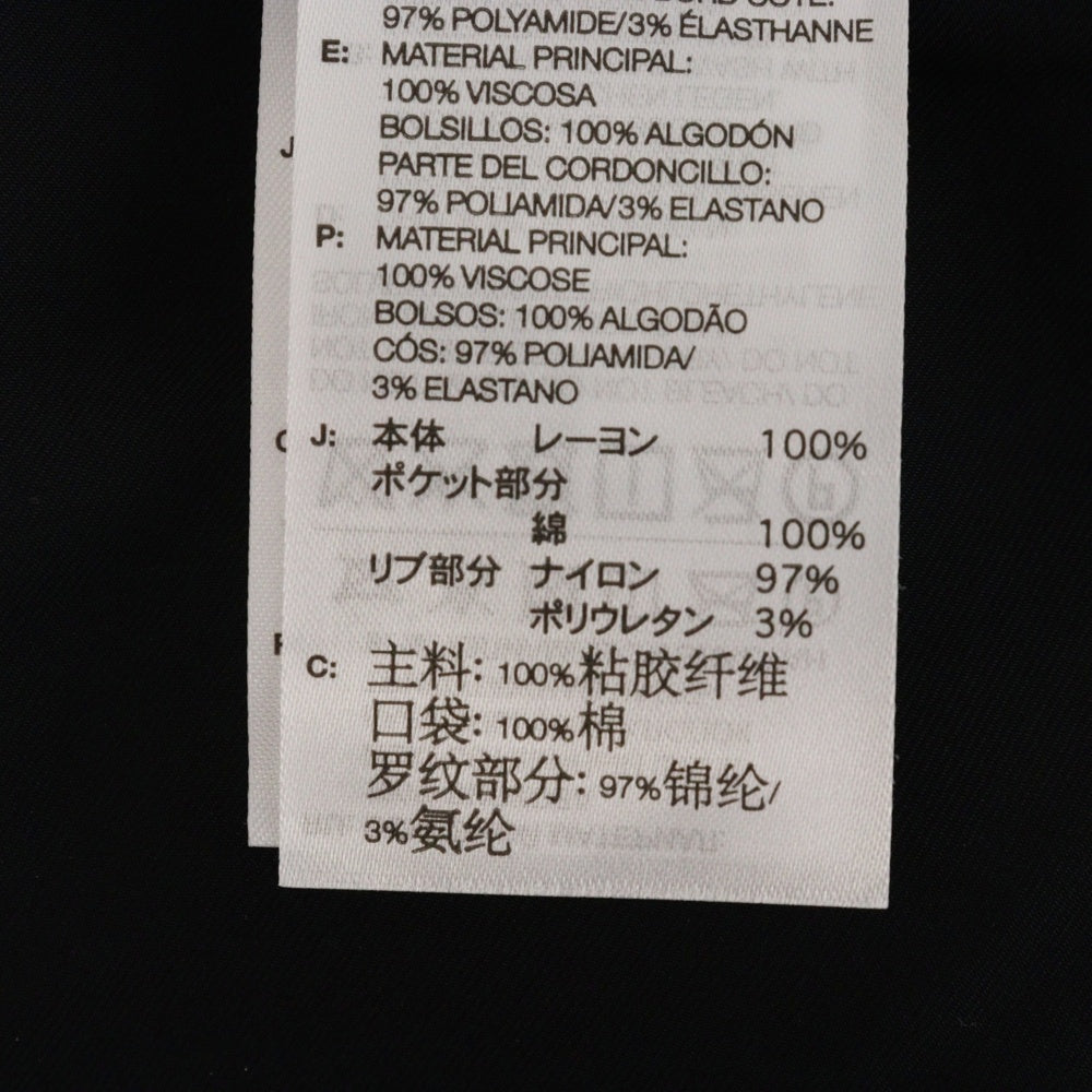 Y-3(ワイスリー) W RYTW TRACKTOP ジップアップ トラックジャケット ブラック A2E001 レディース