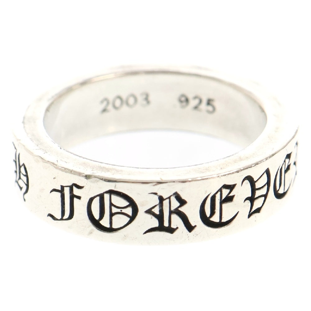 CHROME HEARTS(クロムハーツ) 6mm SPACER FOREVER 6mmスペーサーリング フォーエバーシルバー BCA337