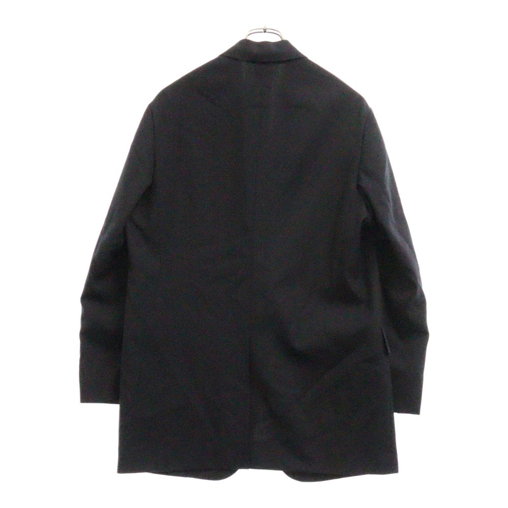 AURALEE(オーラリー) WOOL KID MOHAIR HOP SACK JACKET ウールキッドモヘアホップサック テーラードジャケット ネイビー A25SJ01MH