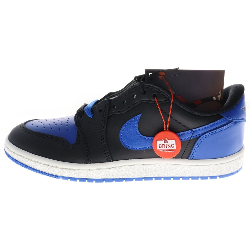 NIKE(ナイキ) AIR JORDAN 1 LOW 85 Royal エアジョーダン ロイヤル ローカットスニーカー ブラック/ブルー US9.5/27.5cm IB1981-004