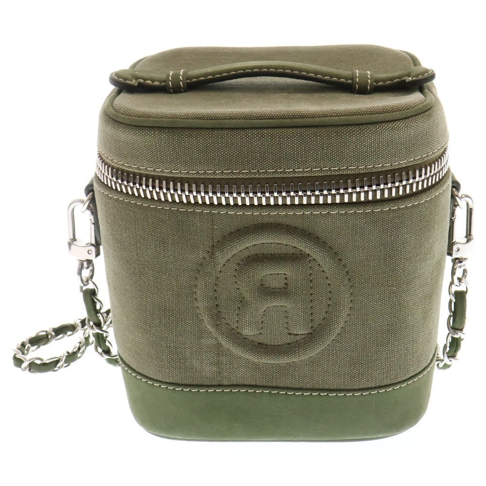 READY MADE(レディメイド) VANITY BAG バニティーバッグ チェーンショルダーバッグ カーキ