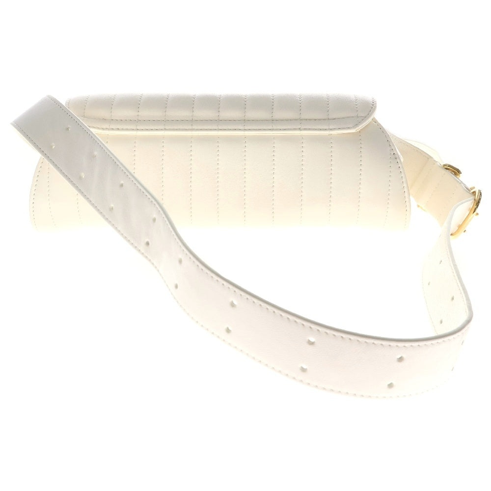 JIL SANDER(ジルサンダー) CANNOLO SM QUILTED キルティング レザー ワンショルダーバッグ ホワイト J08WD0054 P4845