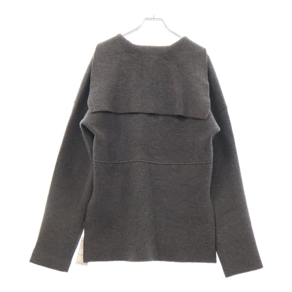 JIL SANDER(ジルサンダー) セーラーネック ニット セーター レディース グレー J02GP0132 J14509