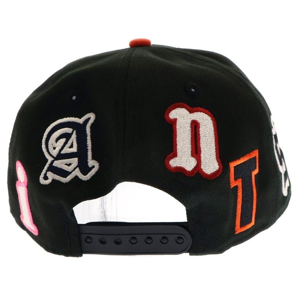 SAINT MICHAEL(セントマイケル) NEW ERA MLB ×ニューエラ サンフランシスコジャイアンツ ベースボールキャップ 帽子 ブラック