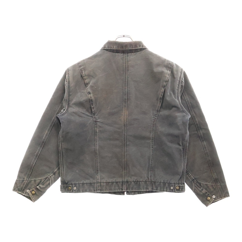 CARHARTT(カーハート) デトロイトジャケット ジップアップ ダックワークジャケット ブルゾン ブラック