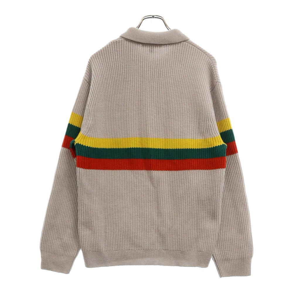 SUPREME(シュプリーム) 23AW Small Box Polo Sweater スモール ボックス ポロ スウェット ニット グレー