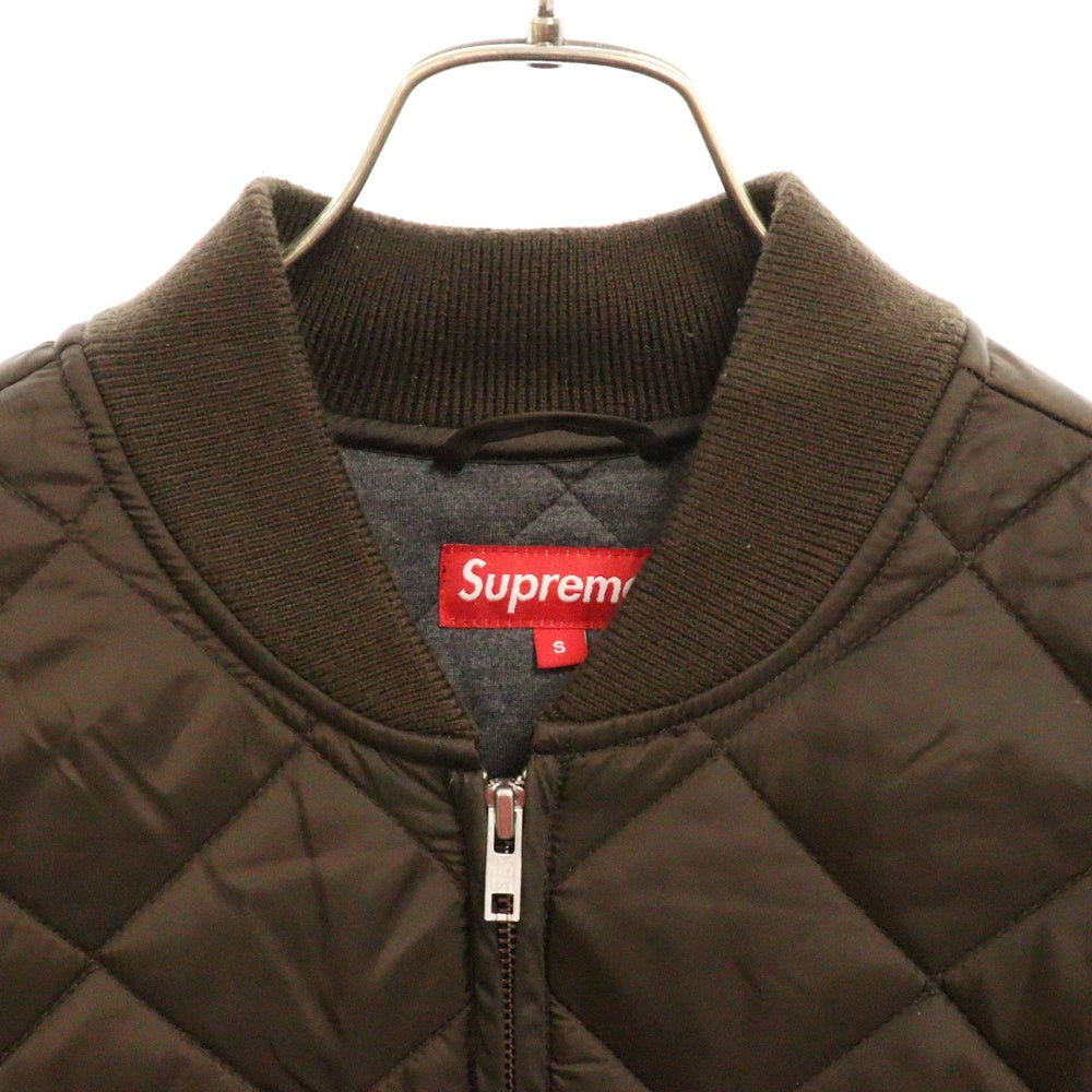 SUPREME(シュプリーム) 14AW Nothing To Hide Quilted Work Jacket キルティング ワークジャケット ブラウン