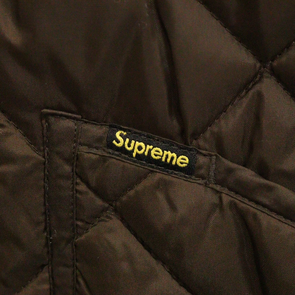 SUPREME(シュプリーム) 14AW Nothing To Hide Quilted Work Jacket キルティング ワークジャケット ブラウン