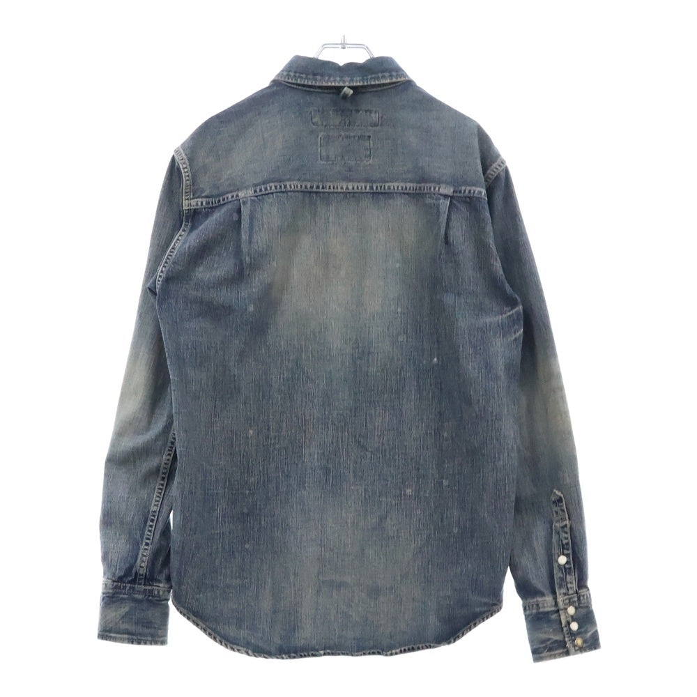 NEIGHBORHOOD(ネイバーフッド) 18SS SAVAGE WESTERN C-SHIRT LS サベージ ウェスタン 長袖 デニムシャツ インディゴ181NYNH-SHM01