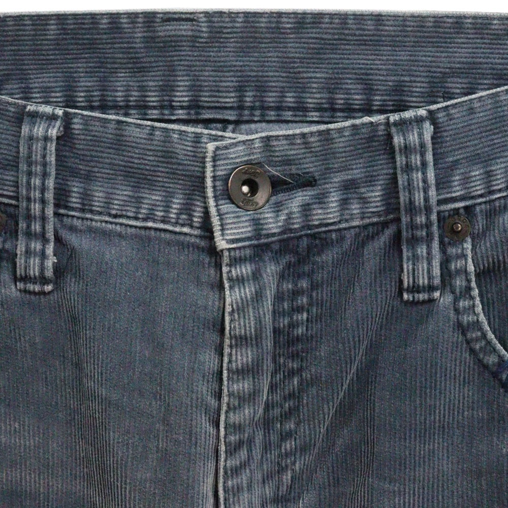 NEIGHBORHOOD(ネイバーフッド) SAVEGE NARROW STRAIGHT サベージ ナロー コーデュロイ ダメージ加工パンツ ネイビーDCNH-PT-12
