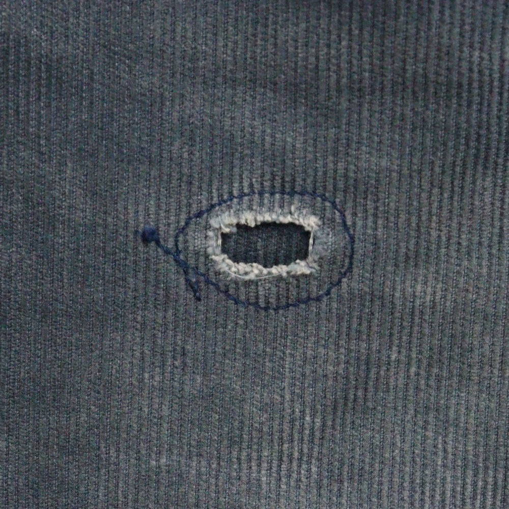 NEIGHBORHOOD(ネイバーフッド) SAVEGE NARROW STRAIGHT サベージ ナロー コーデュロイ ダメージ加工パンツ ネイビーDCNH-PT-12