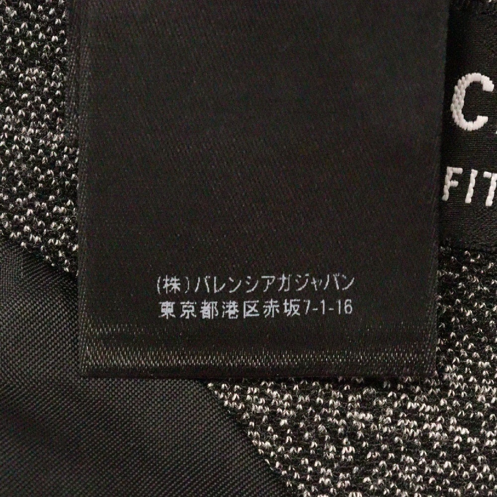 BALENCIAGA(バレンシアガ) 22SS UNIFIT チェック ダブルブレスト オーバーサイズジャケット テーラード グレー 680943 TLV05