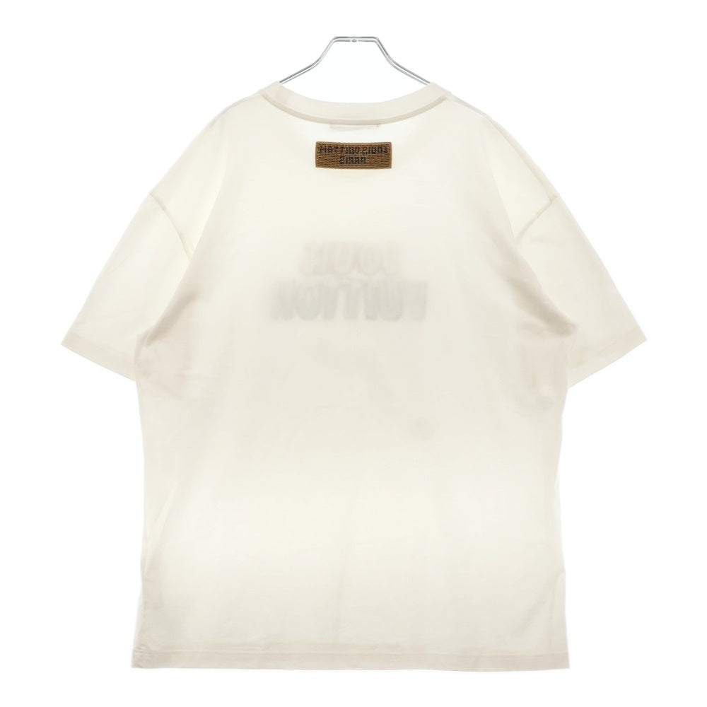LOUIS VUITTON(ルイヴィトン) 23AW エンブロイダードビーズ 半袖Tシャツ カットソー ホワイト RM232M NPG HPY35W