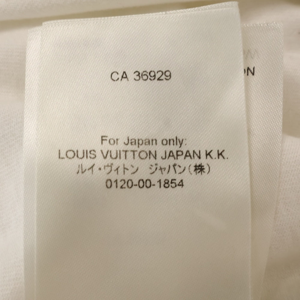 LOUIS VUITTON(ルイヴィトン) 23AW エンブロイダードビーズ 半袖Tシャツ カットソー ホワイト RM232M NPG HPY35W