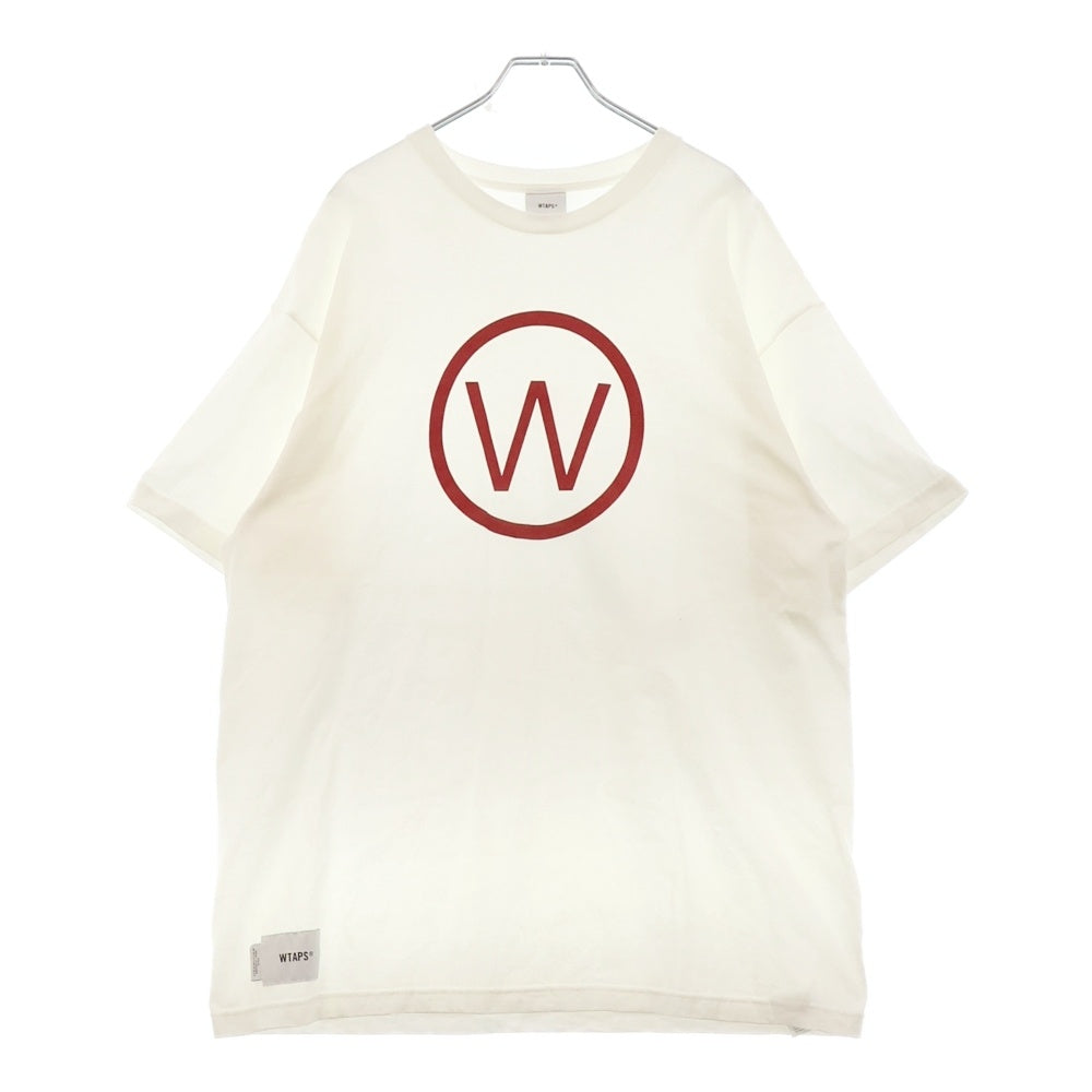 WTAPS(ダブルタップス) 24SS BIRTH/SS/COTTON フロントプリント 半袖Tシャツ カットソー ホワイト 241ATDT-STM07S