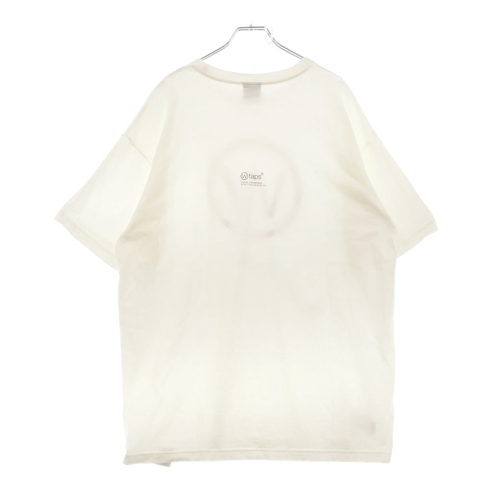 WTAPS(ダブルタップス) 24SS BIRTH/SS/COTTON フロントプリント 半袖Tシャツ カットソー ホワイト 241ATDT-STM07S