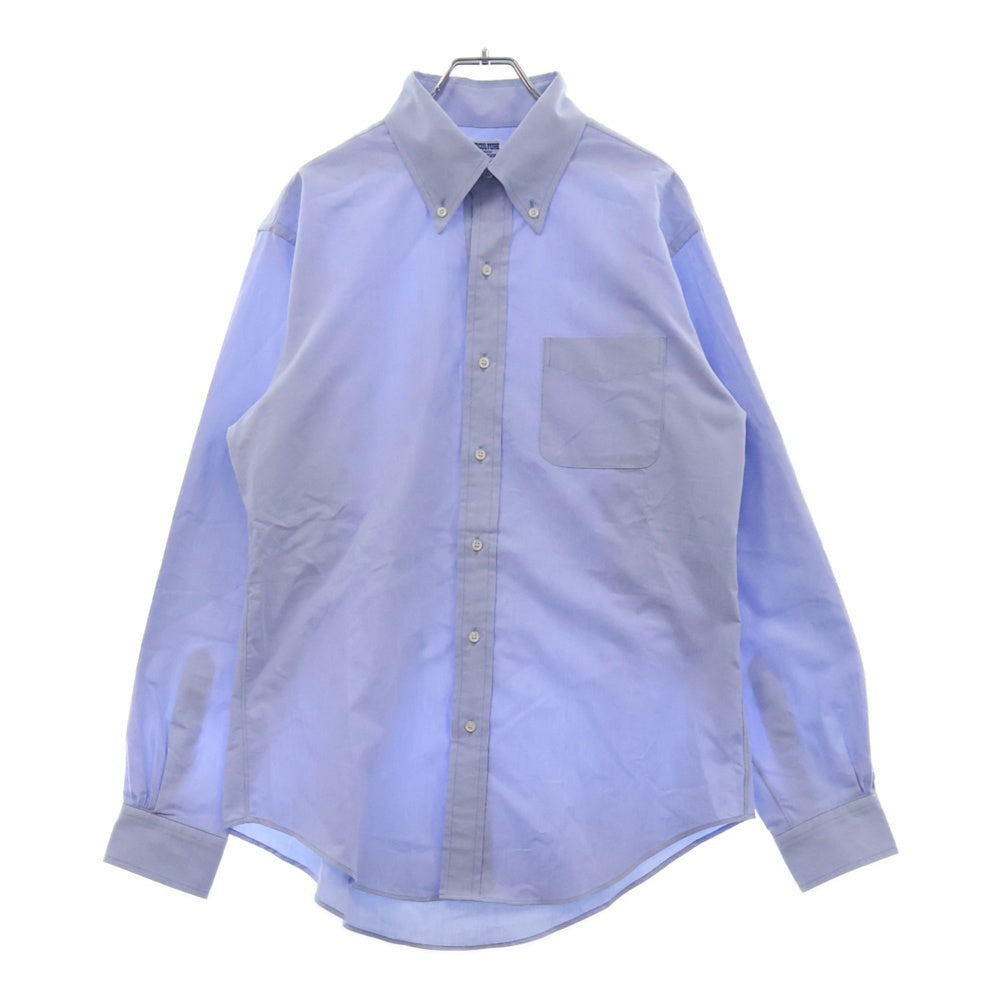 SUBCULTURE(サブカルチャー) 23AW Oxford Shirt オックスフォード ボタンダウン 長袖シャツ ブルー SCSH-A2301