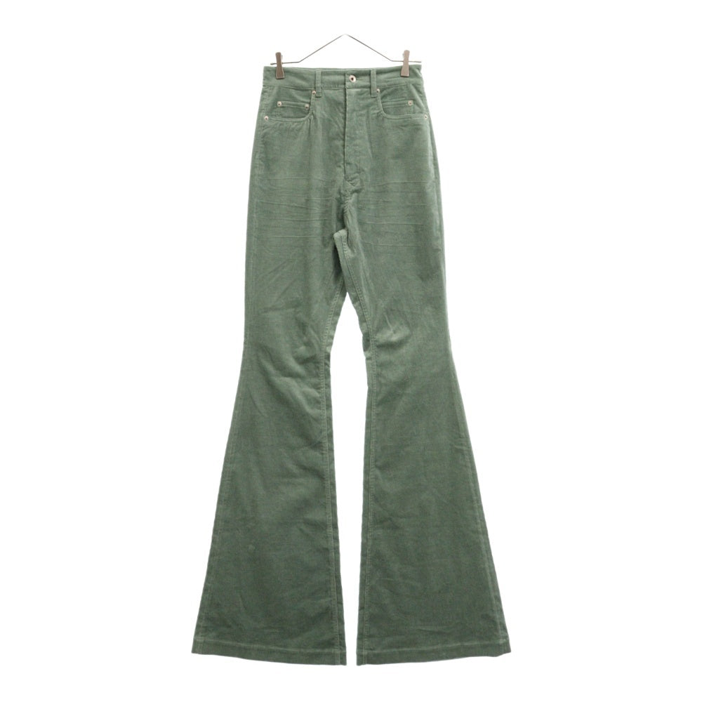 DRKSHDW(ダークシャドウ) BOLAN BOOTCUT ボラン コーデュロイパンツ ブーツカット グリーン DS02B4311-VS