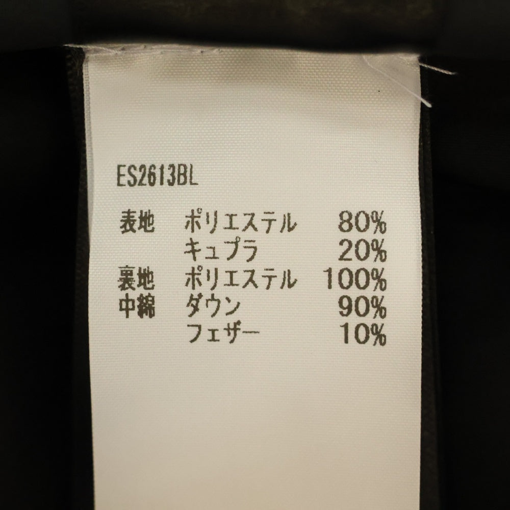entire studios(エンタイア スタジオ) DBL PUFFER ダブルパファージャケット ブラック ES2613