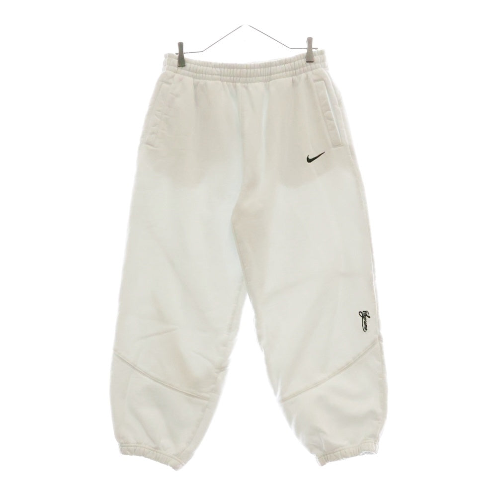 SUPREME(シュプリーム) 25SS ×NIKE Sweat Pant ナイキ スウェットパンツ ホワイト HF9630-121